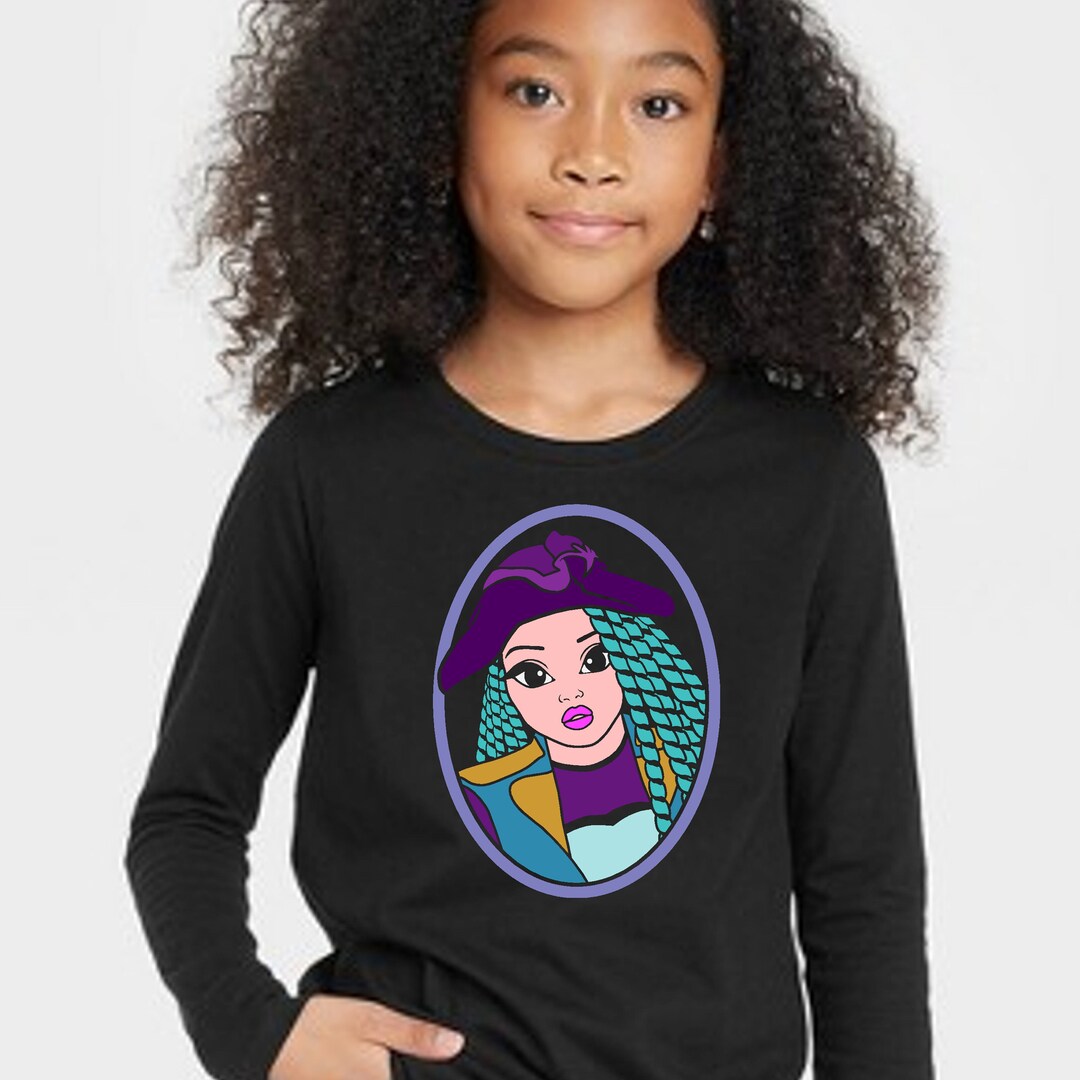 Descendants Uma SVG Ready to Cut or Print on Black Background Uma ...