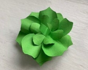 paper succulent magnet. paper flower magnet, succulent magnet, paper magnet, handmade magnet, green magnet, cheap magnet, floral magnet,