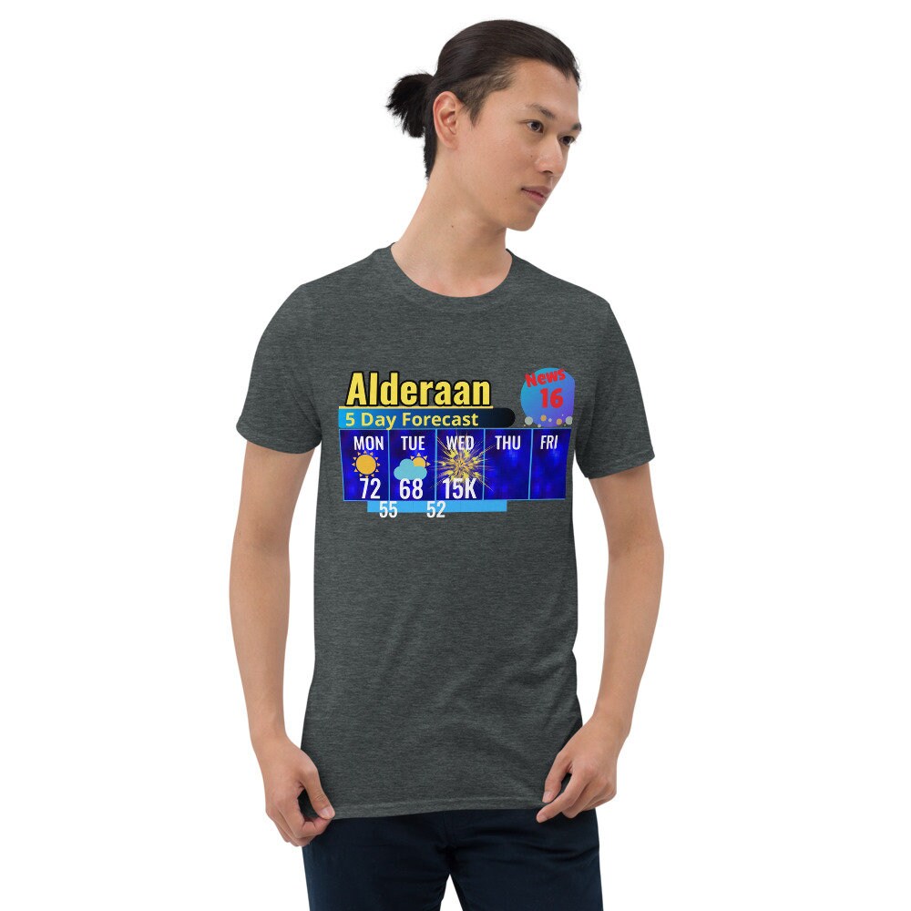 Alderaan sale weather shirt