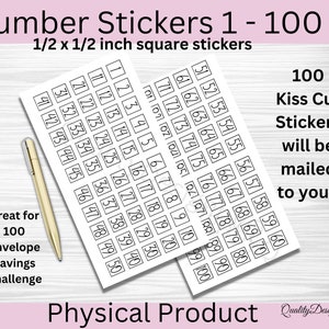 Number Sticker 1-100 — Know It All Prints