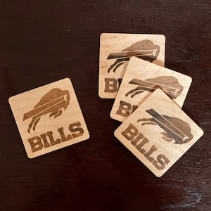 Juego de posavasos de Buffalo Bills