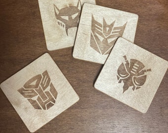 Transformers Coaster Set