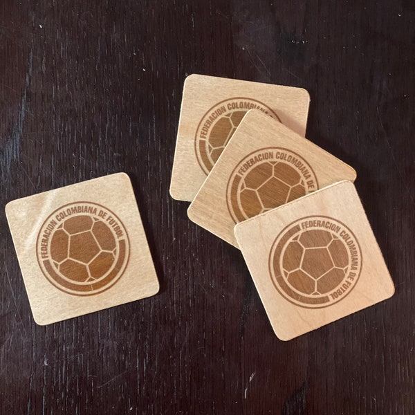 Colombia National Soccer Team Coaster Set