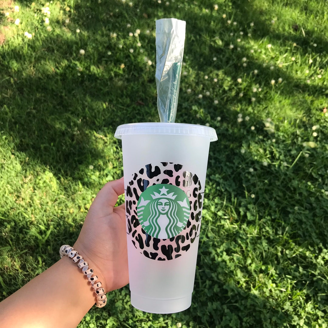Custom Starbucks Cups With Ring Around Logo and Name Etsy