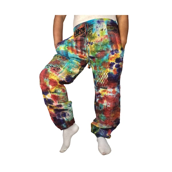 Patchwork Pants - Etsy