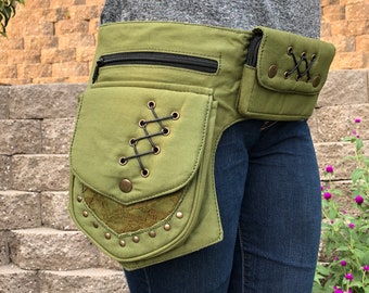 100% Cotton Festival Pack Renaissance Belt Running Hiking Jogging Sports Pack Cute Fanny Pack Travel Pack Hip Hugger multi purpose west pack
