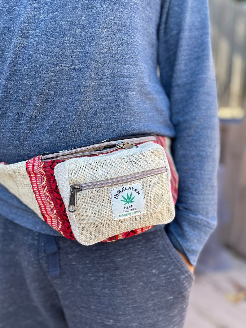 Himalayan Hemp Fanny Pack Waist Pack Hip Pack Bum Bag Etsy