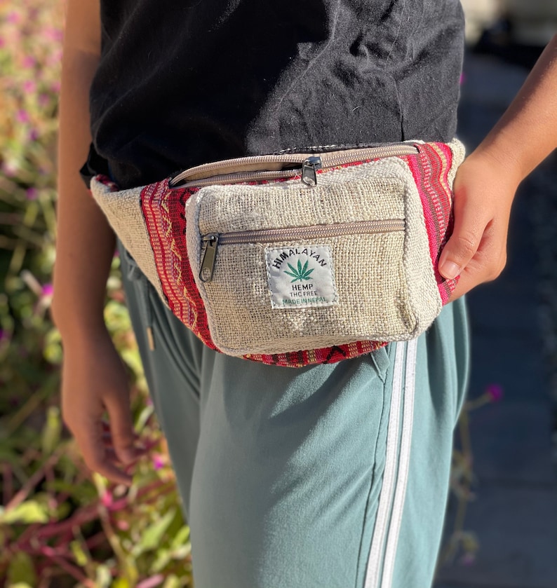 Himalayan Hemp Fanny Pack Waist Pack Hip Pack Bum Bag Etsy