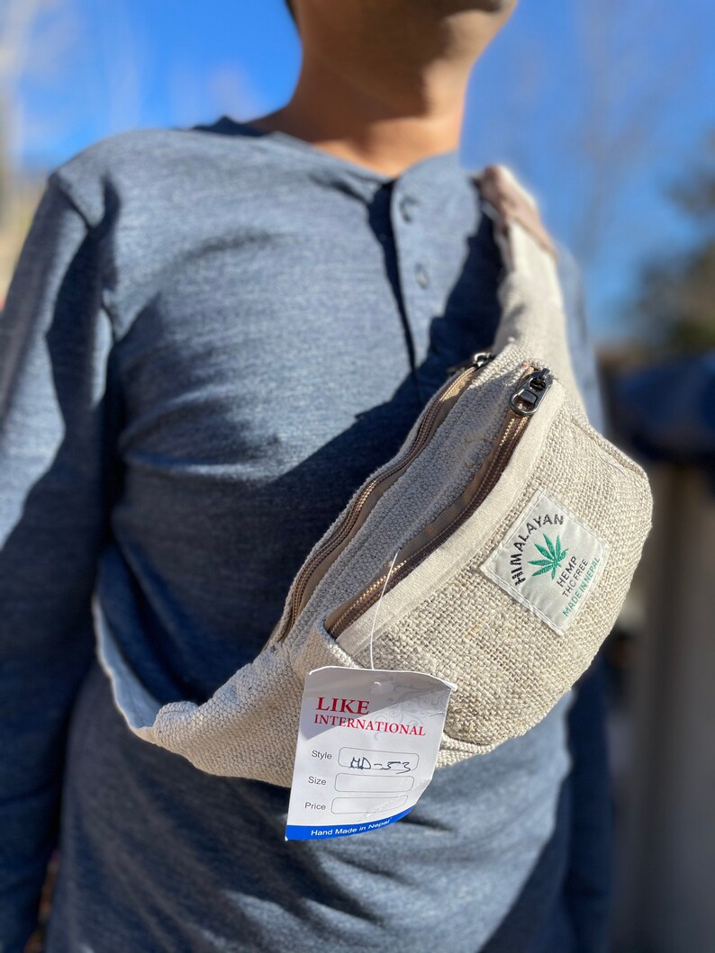 Himalayan Hemp Fanny Pack Waist Pack Hip Pack Bum Bag Etsy