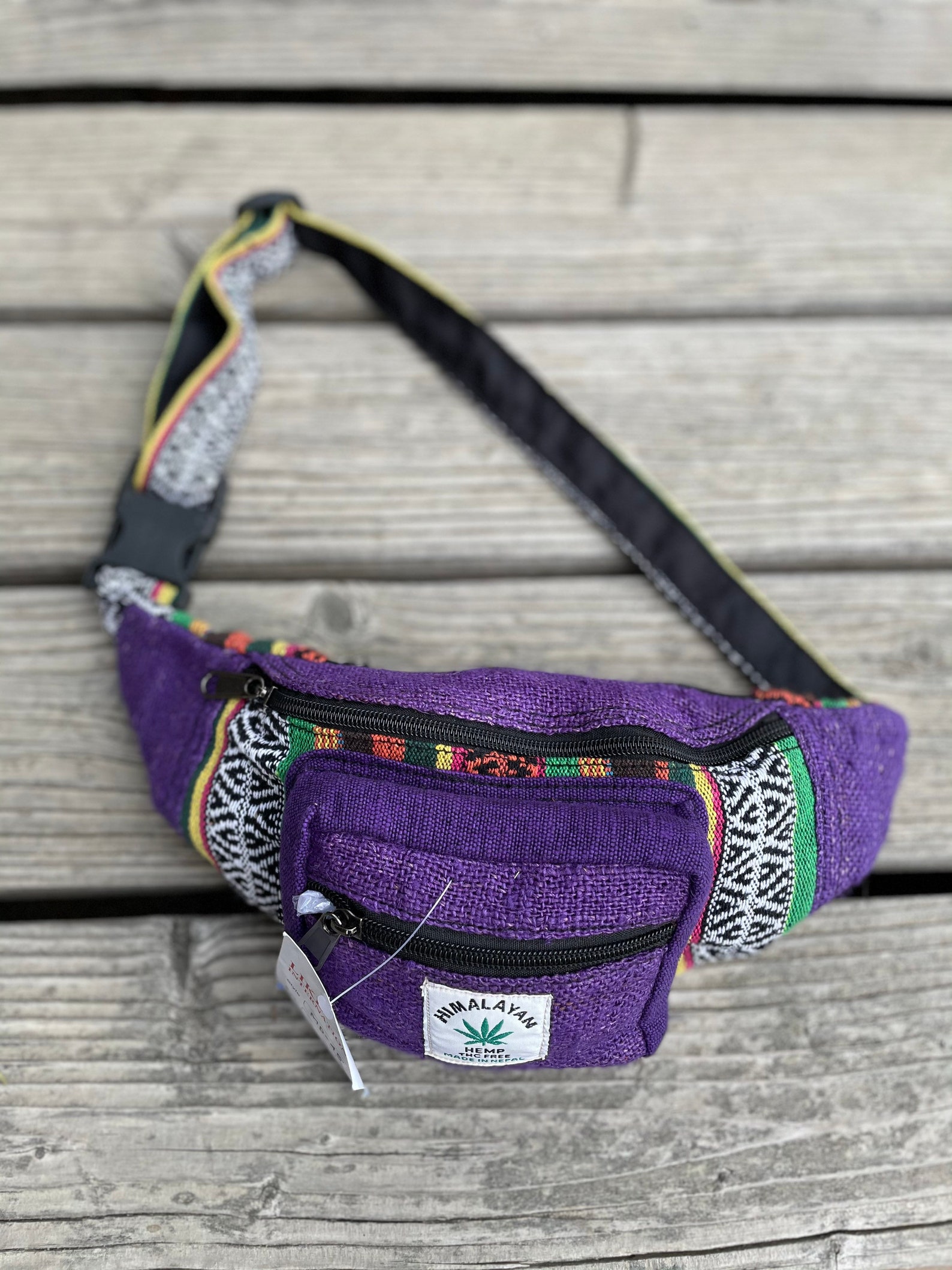 Himalayan Hemp Fanny Pack Waist Pack Hip Pack Bum Bag Etsy