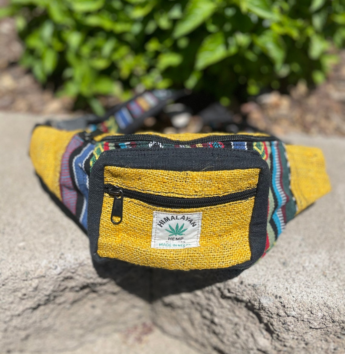 Himalayan Hemp Fanny Pack Waist Pack Hip Pack Bum Bag Etsy