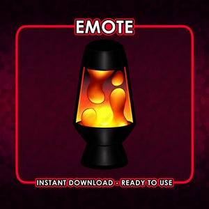 Lavalampe | Emote & Channel Point Symbol | Twitch Discord Youtube Kick
