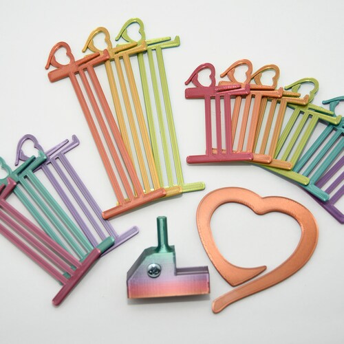 Yarn Bobbin Kit Includes Bobbins Storage Ring Winder Drill Etsy