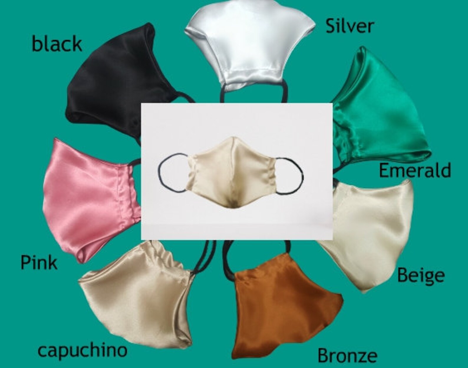 Silk Face Mask Breathable 100 Silk Hipoallergenic Etsy