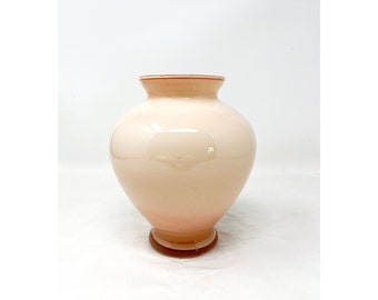 Salmond cased glass vase