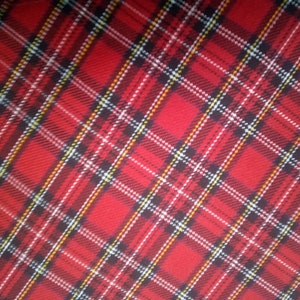 Pink Tartan mummy size Dinkybag handbag Punk Tartan