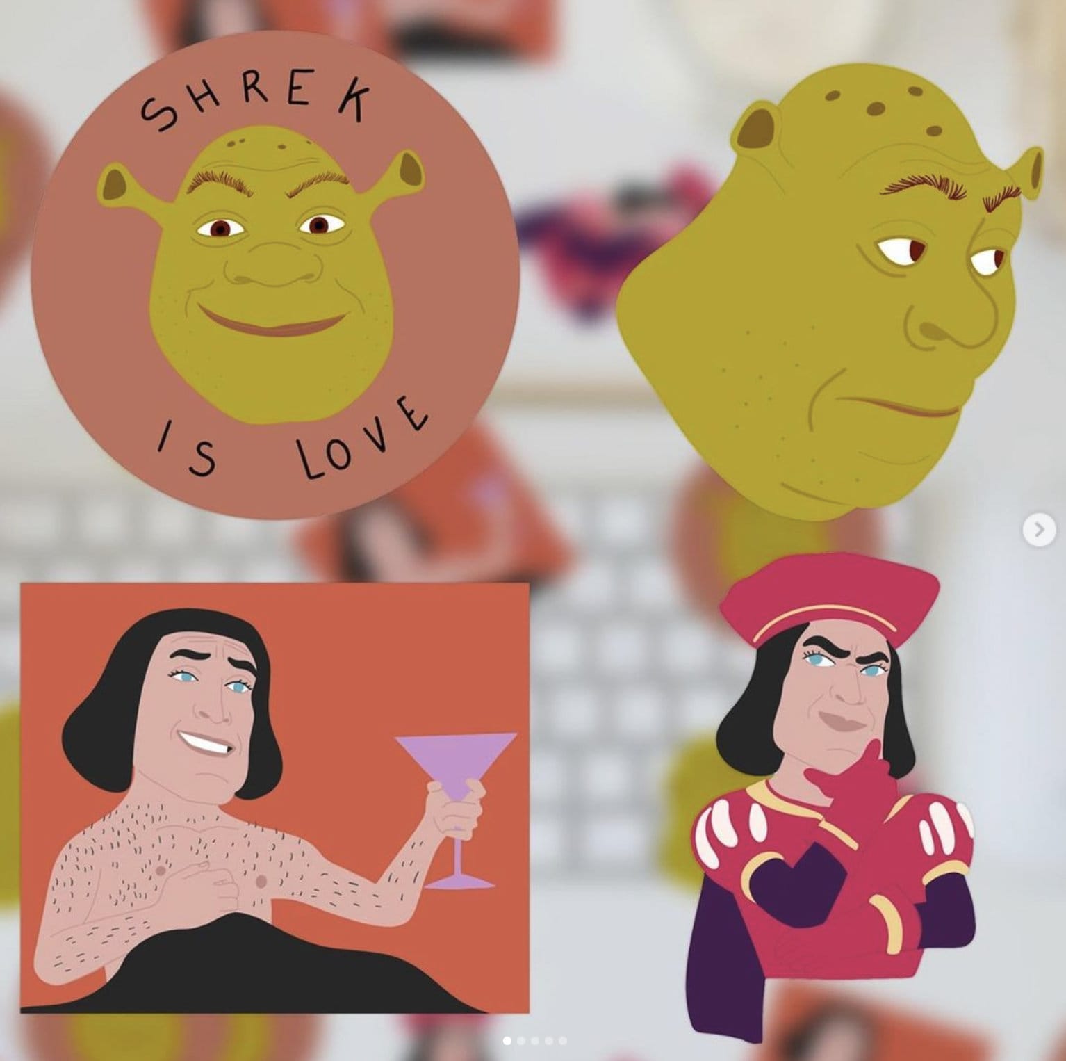  Shrek Meme Sticker Pack Sticker - Sticker Graphic