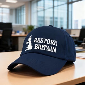 Restore Britain Navy Blue Baseball Cap