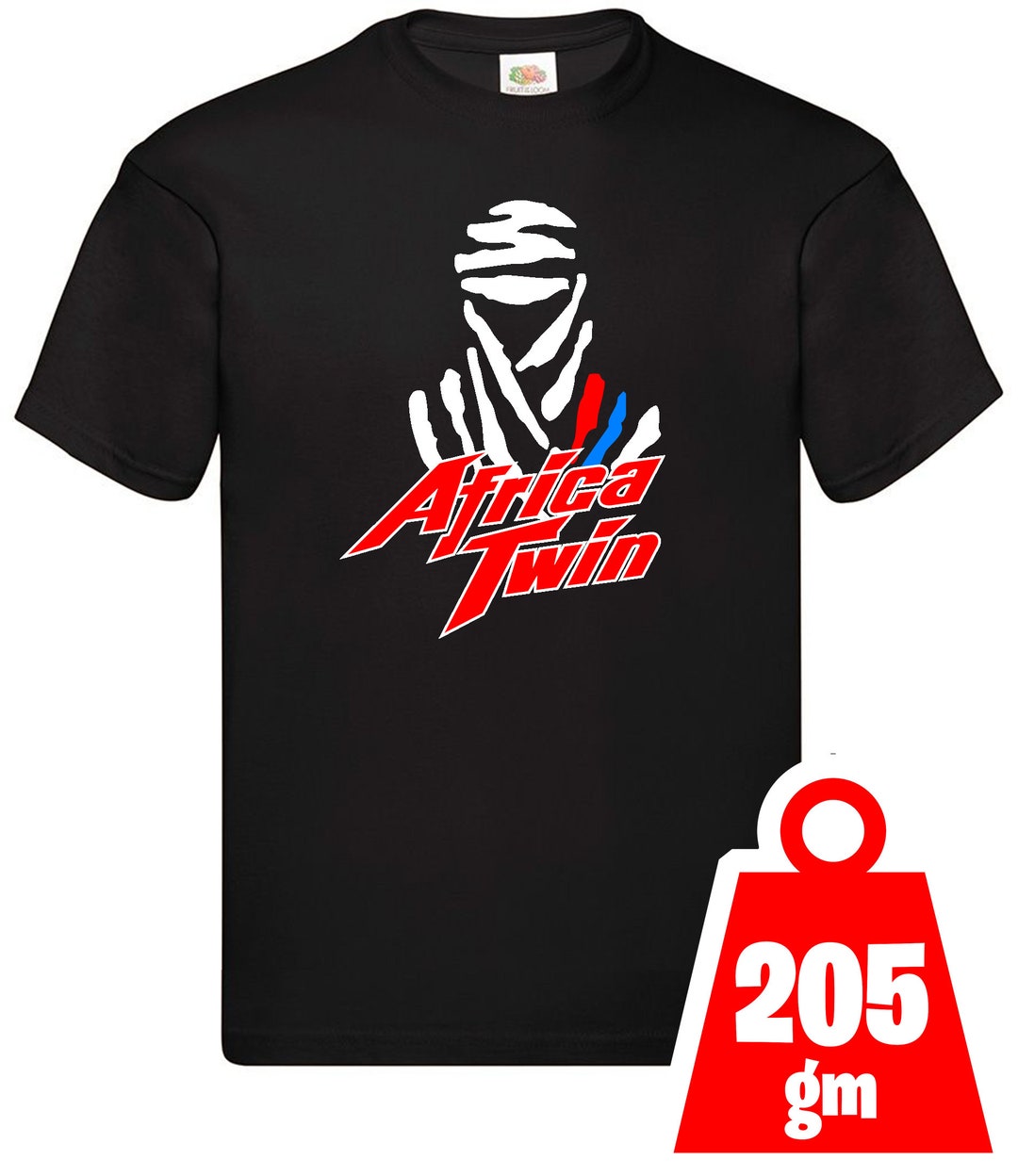Africa Twin Vinyl Graphic T Shirt 3 Colour Etsy Canada