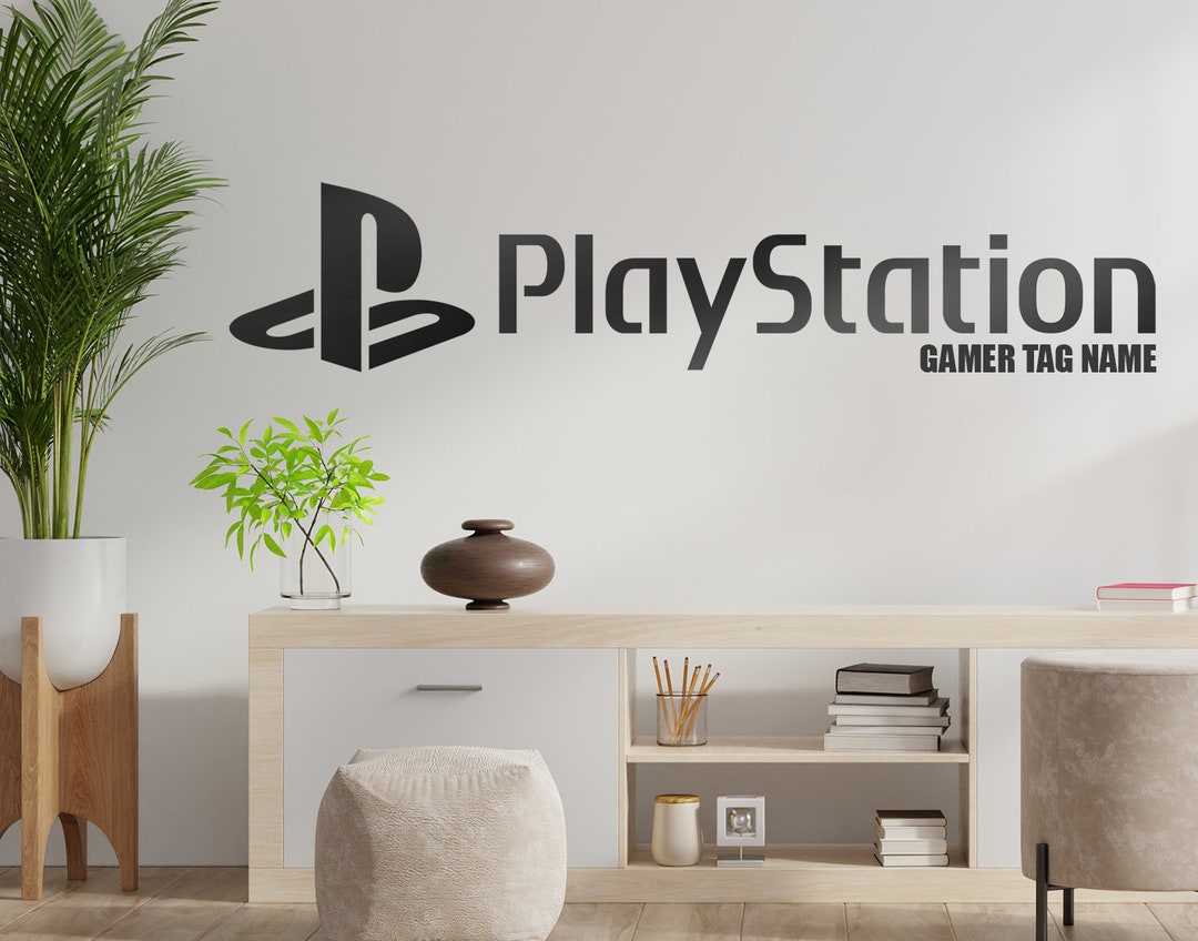 Playstation Wall Art Vinyl Decal Sticker Etsy