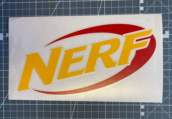 Nerf Logo 90s Neon | Sticker