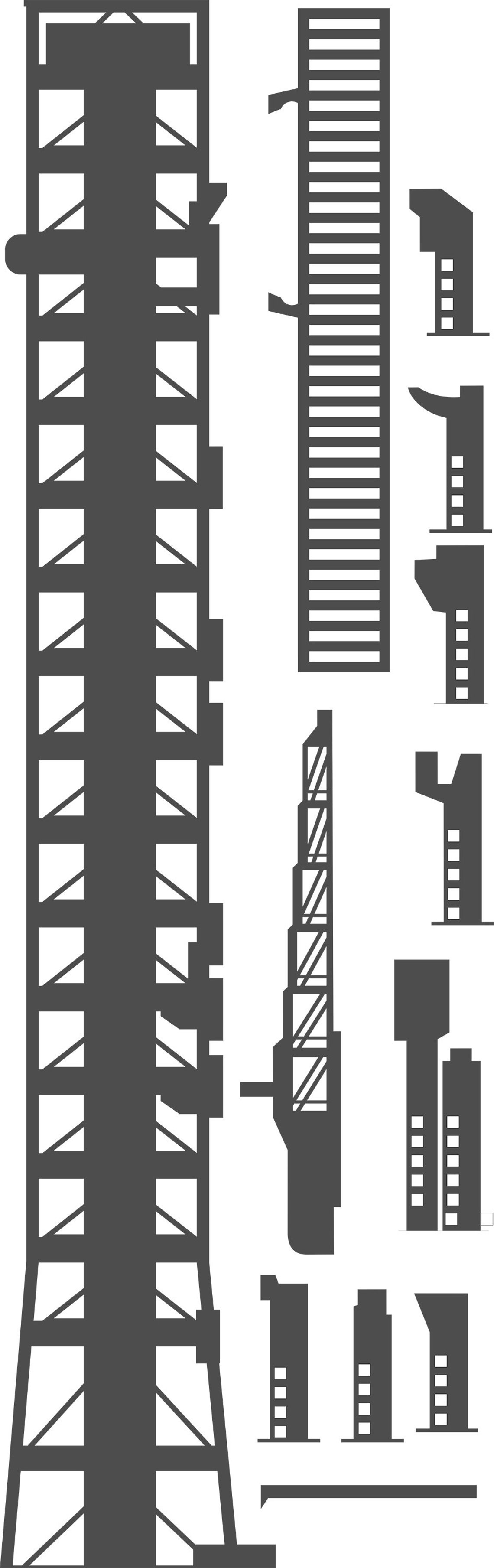 Saturn V Rocket Vinyl Wall Art 5 Colour Decal Etsy