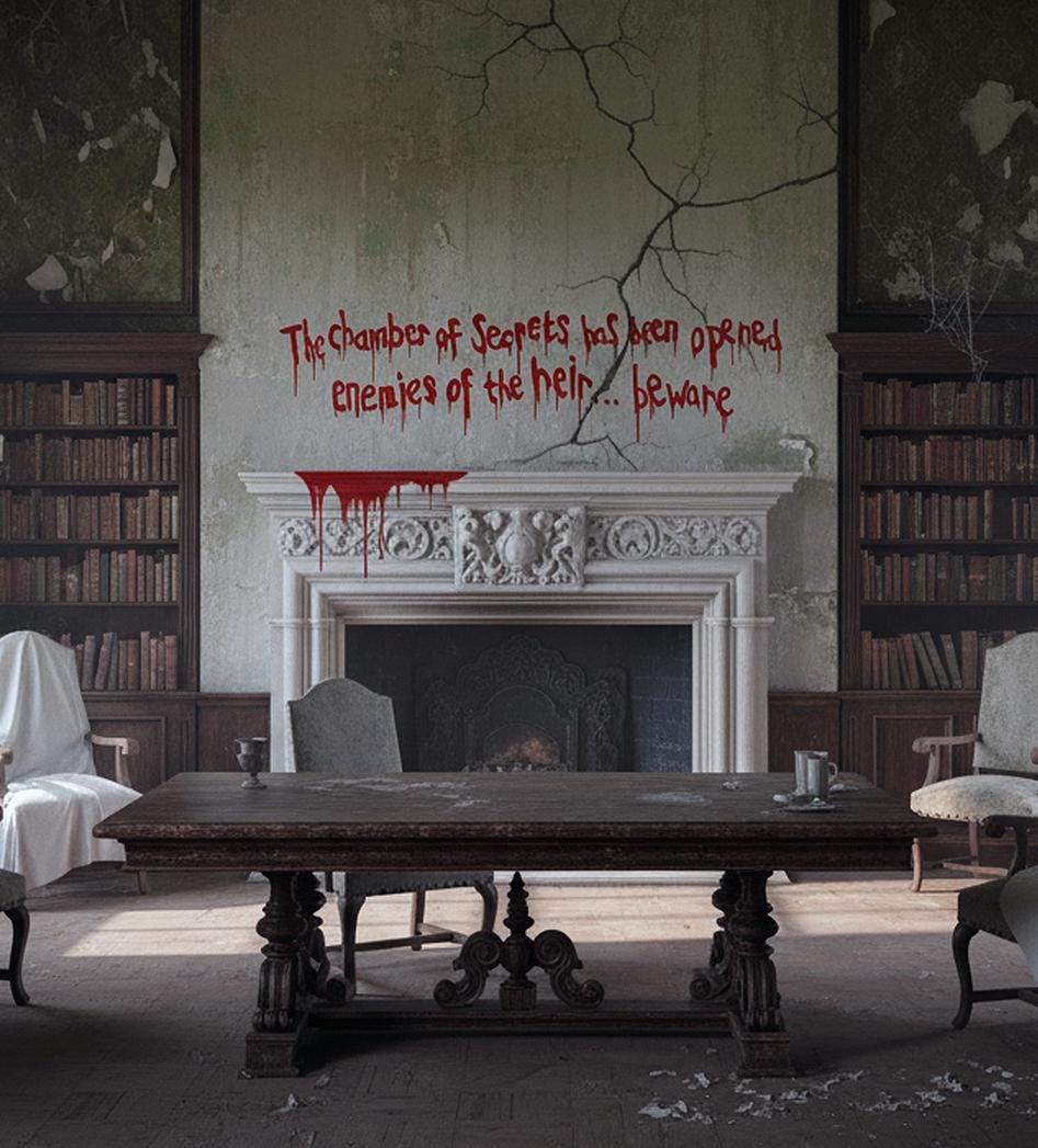 Chamber of Secrets Has Been Opened Enemies of the Heir Beware