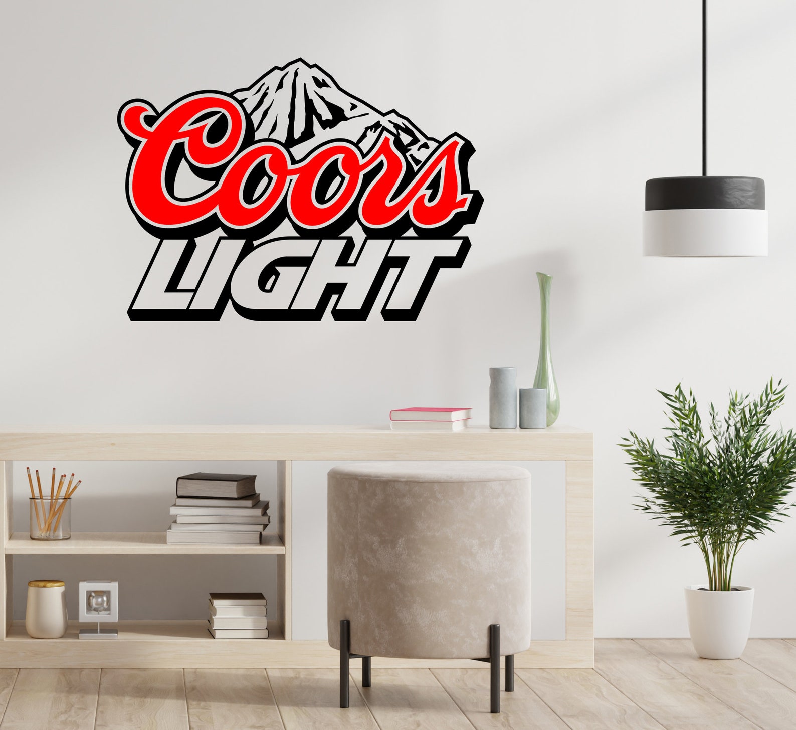 Coors Light Inspired Sticker Decal Door Wall Laptop Fridge Etsy