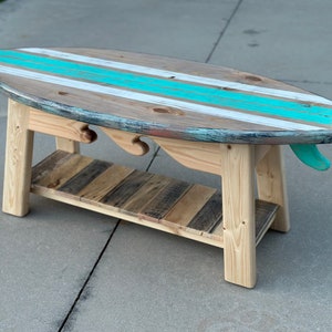 Surfboard Coffee Table