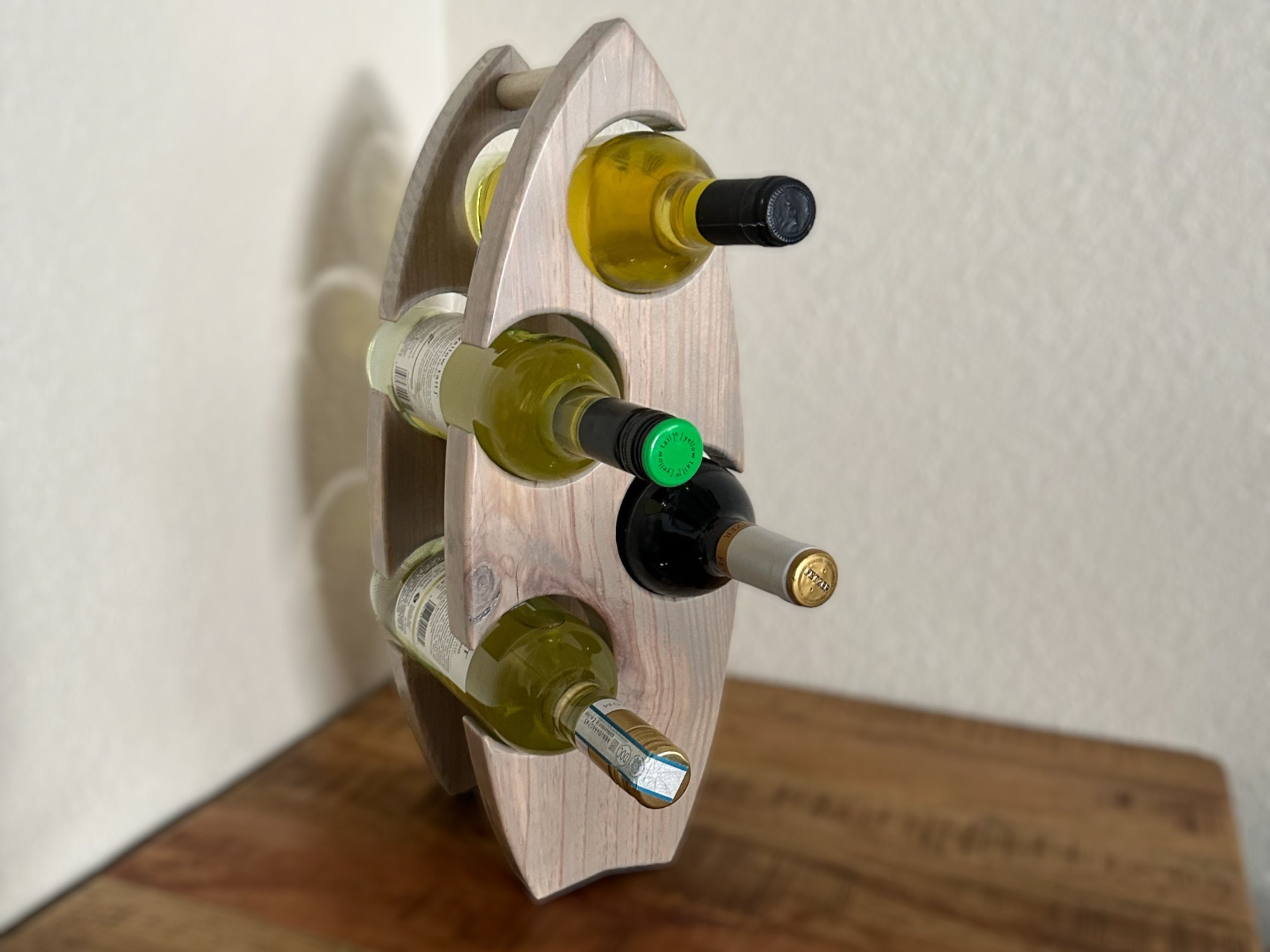 Beach house wine rack sale