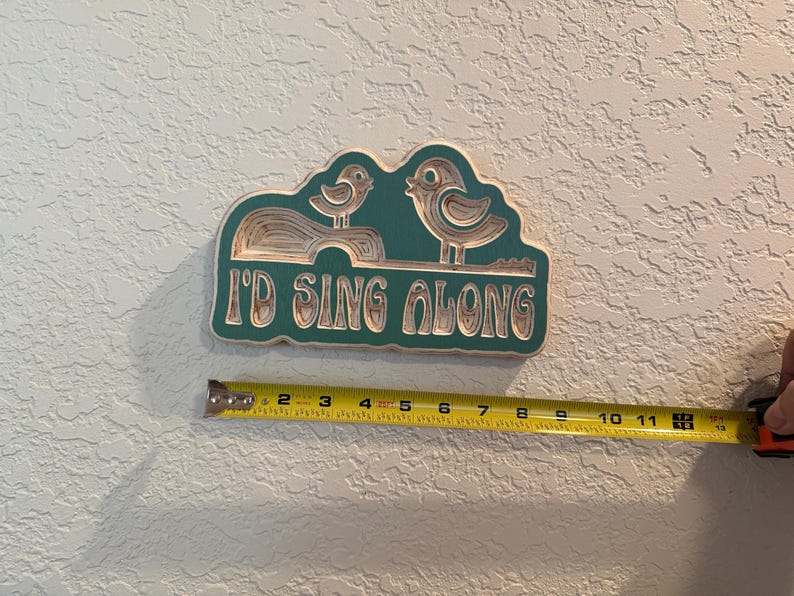 Billy Strings I'd Sing Along Sign - Etsy