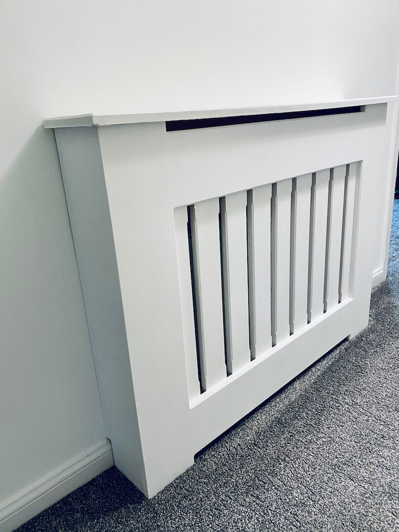 Large custom fit radiator cover handmade uk Etsy