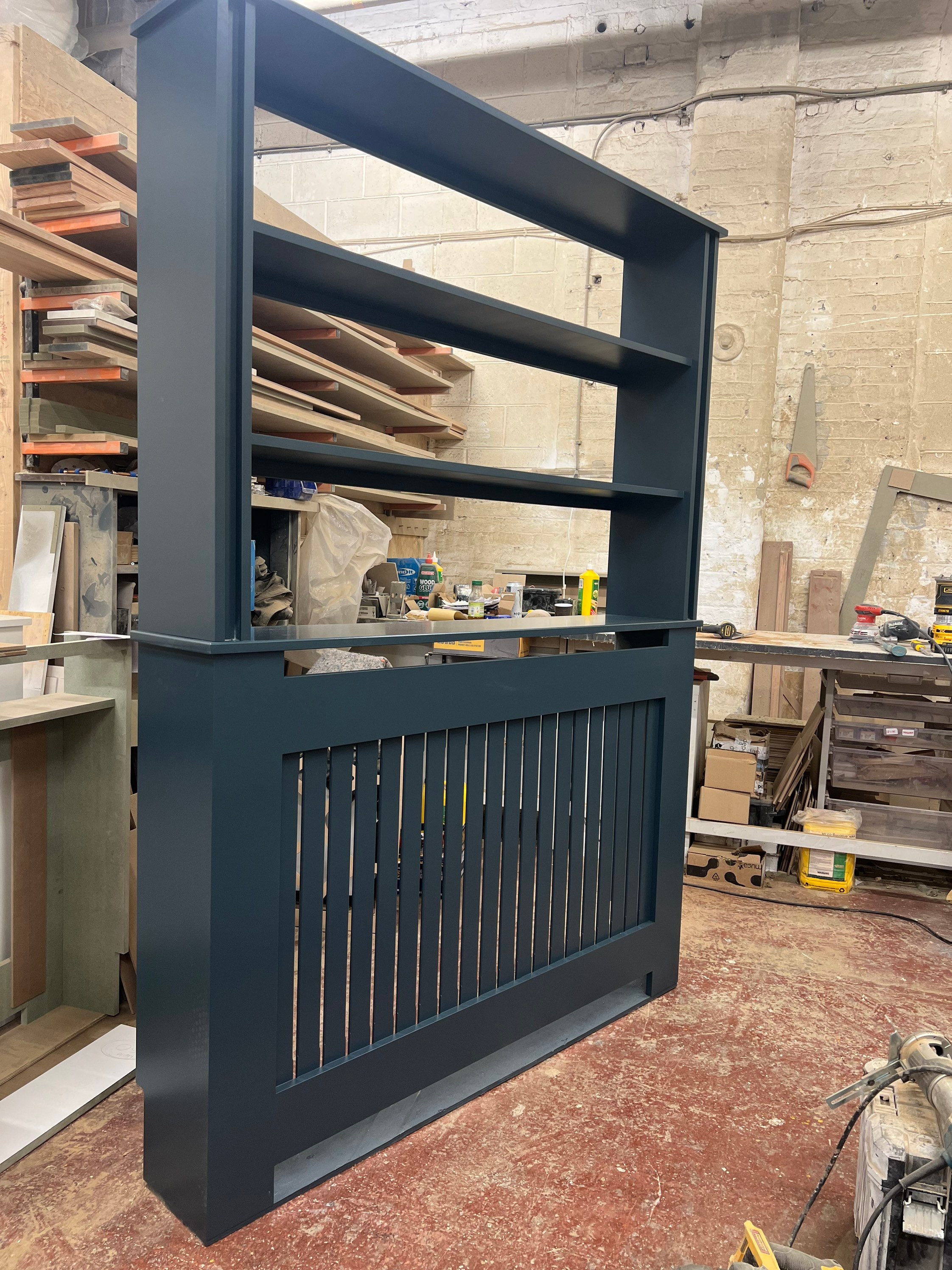 Bookcase Radiator Cover Made to Order Bookshelf Radiator Etsy UK