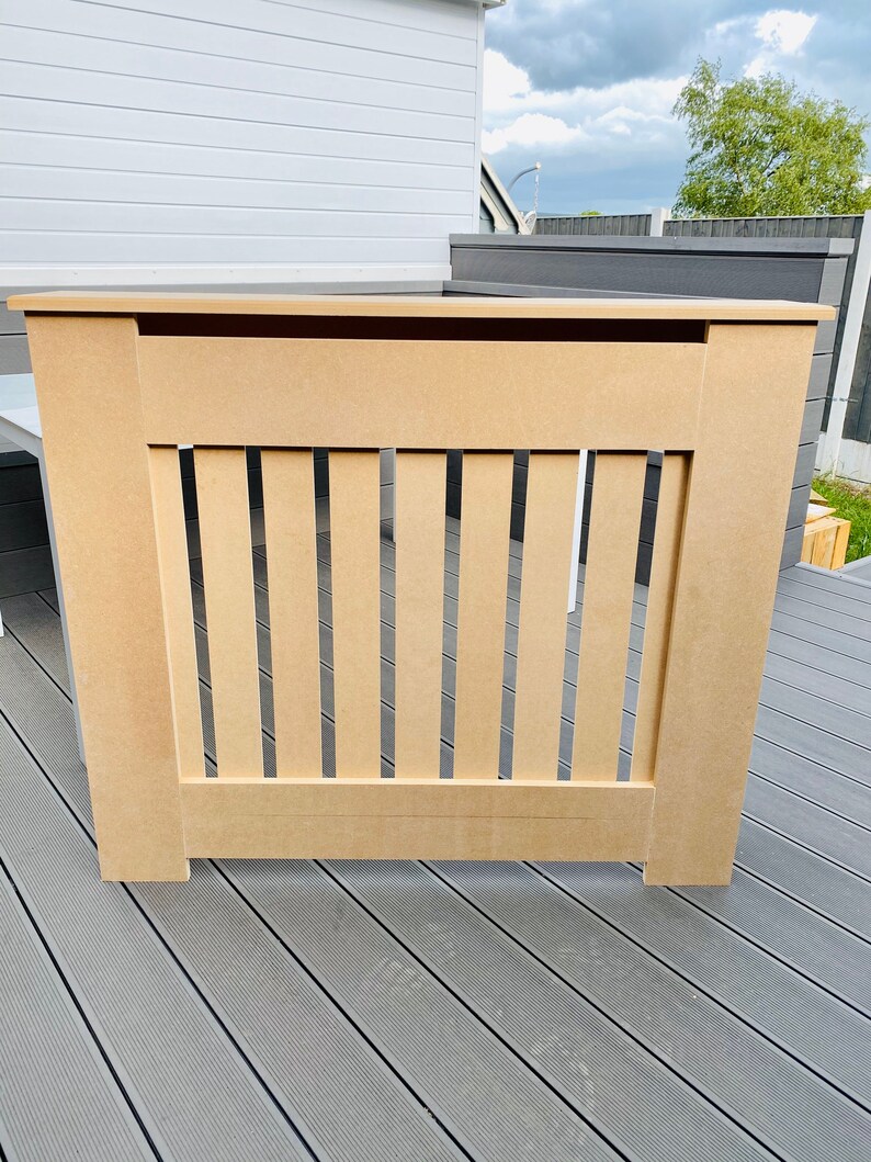 Custom handmade radiator cover unpainted Etsy