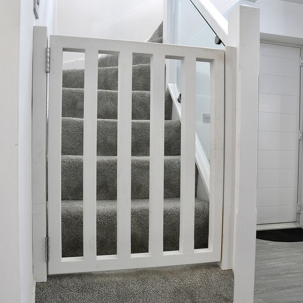 Wooden Stair Gate Etsy UK