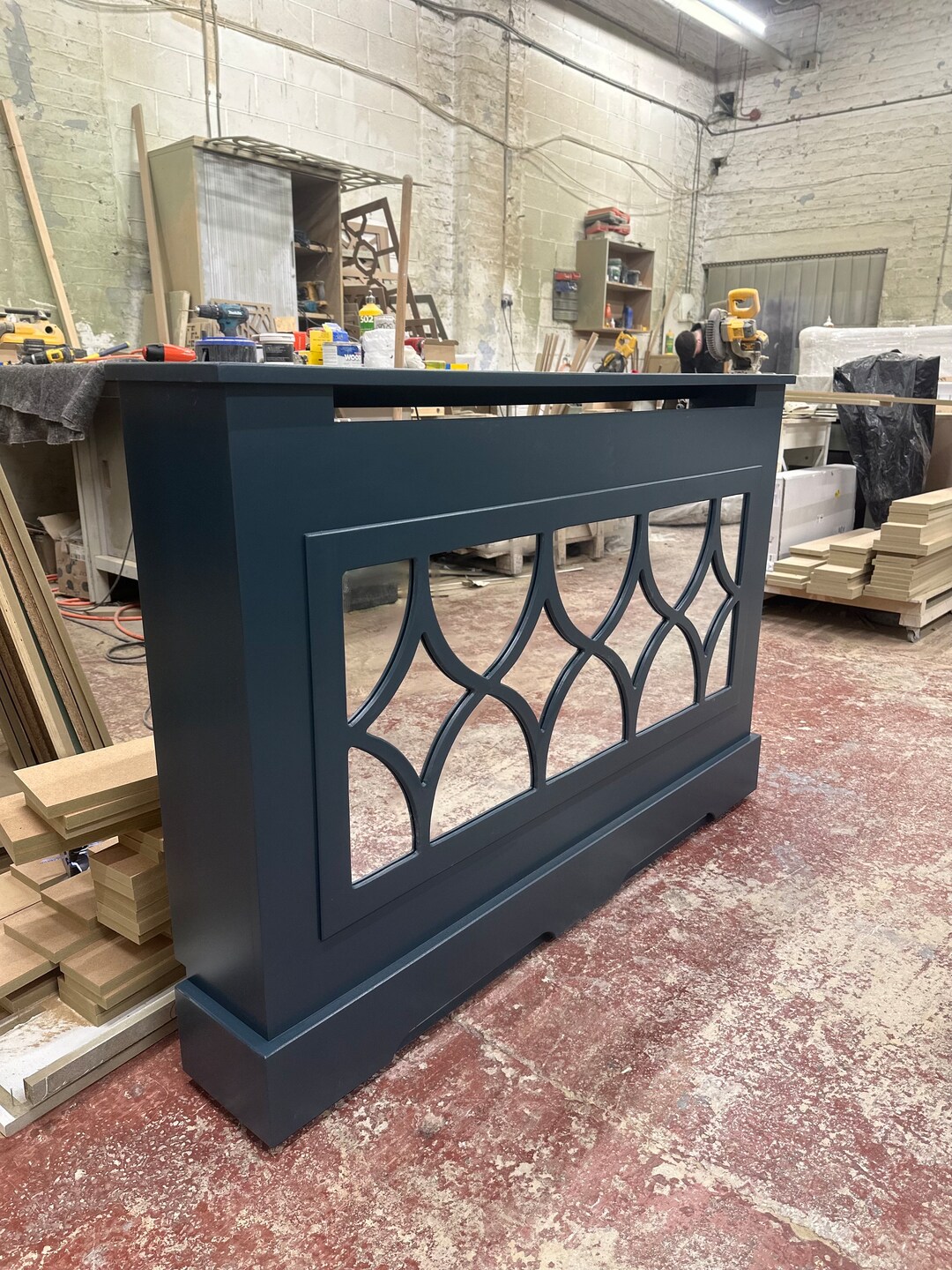 Bespoke Mirrored Radiator Cover Custom UK New Design Farrow & Etsy