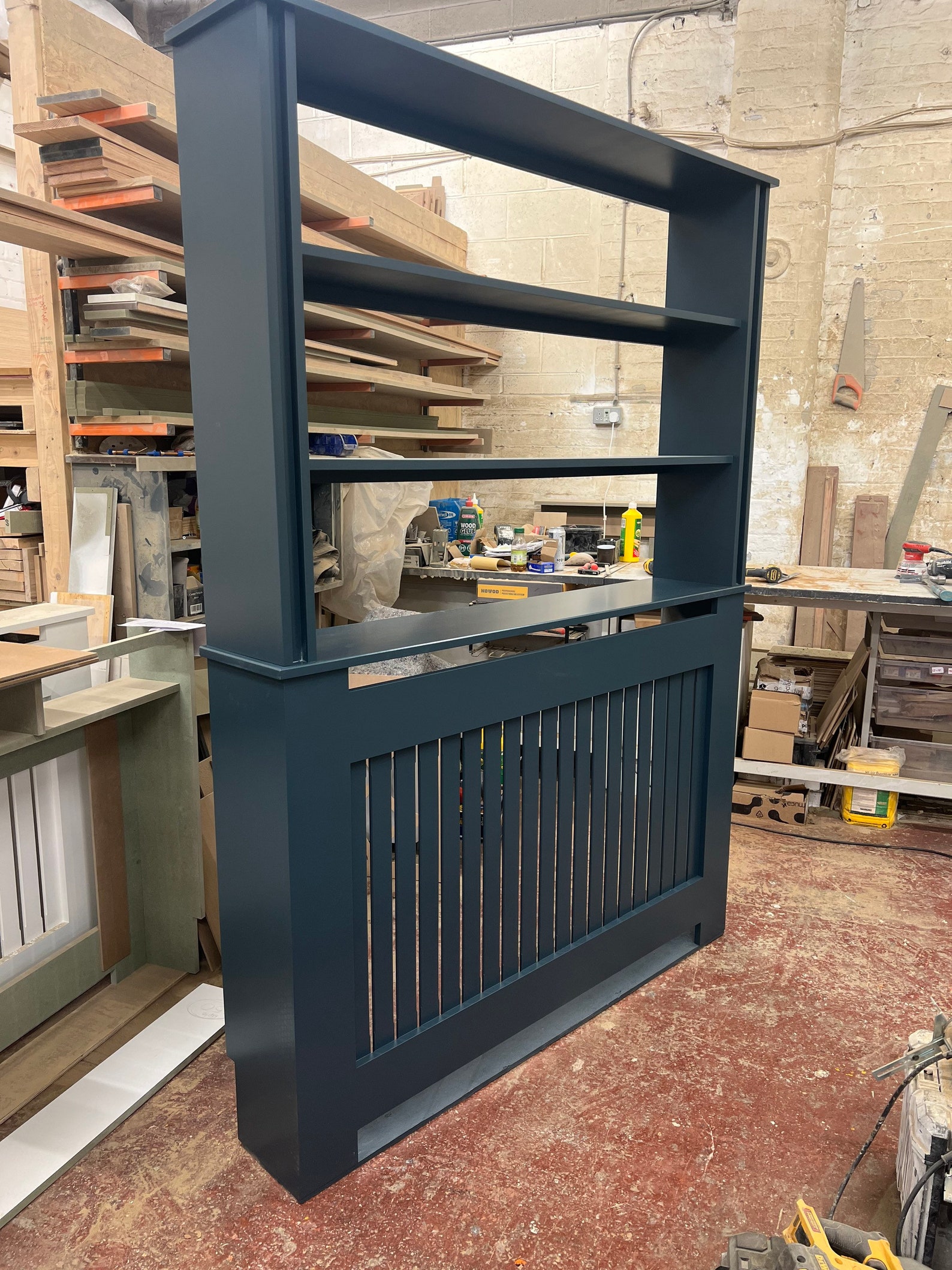 Bookcase Radiator Cover Made to Order Bookshelf Radiator Etsy UK