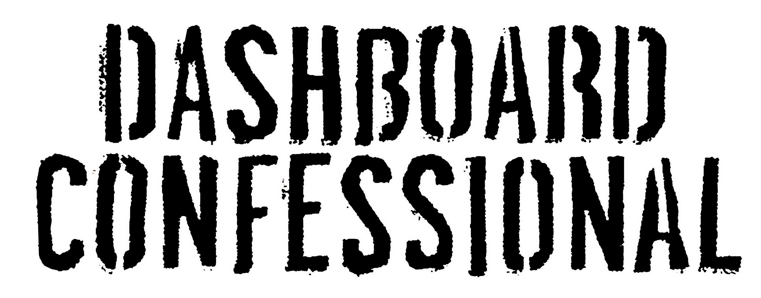 Dashboard Confessional Stickers Etsy