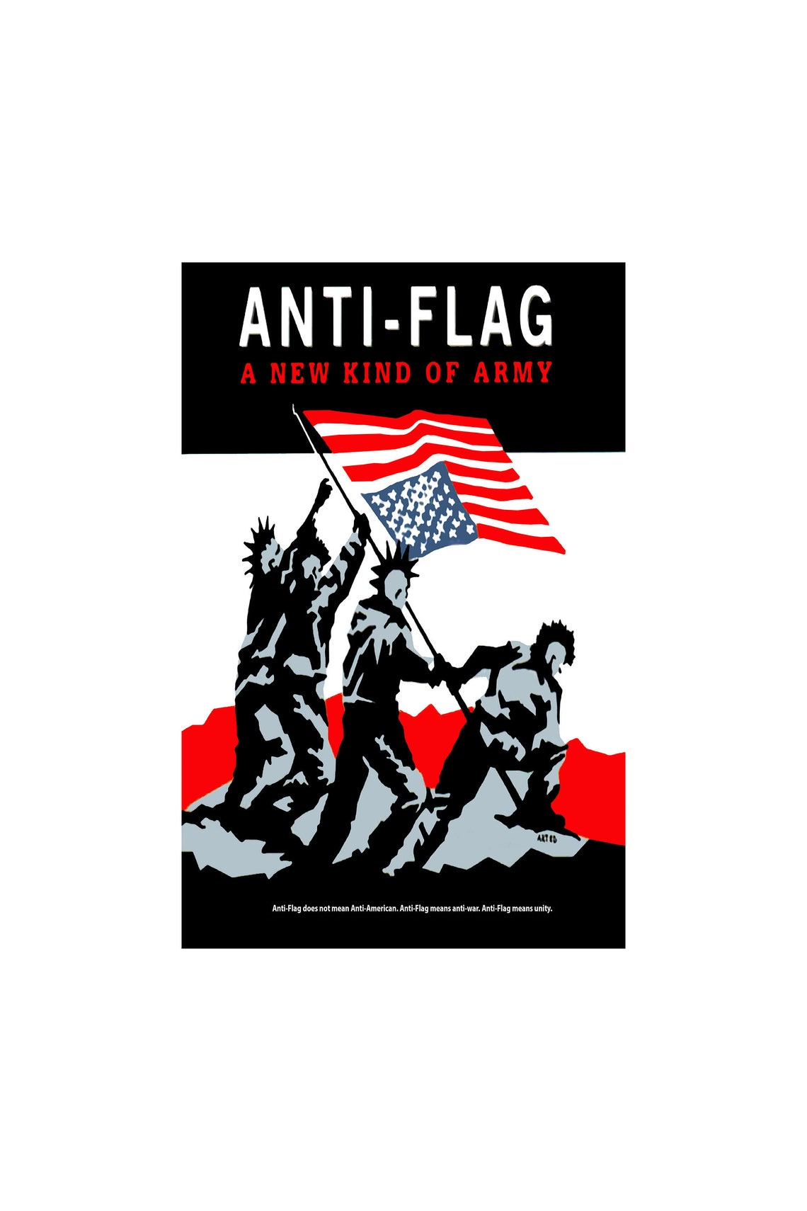 AntiFlag New Kind of Army high quality poster 11x17  Etsy