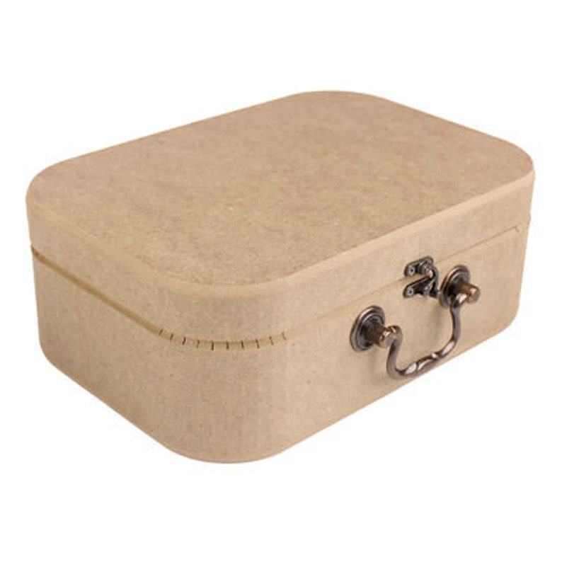 Unfinished Wooden Tea Box wood box with lid 4 compartments Etsy