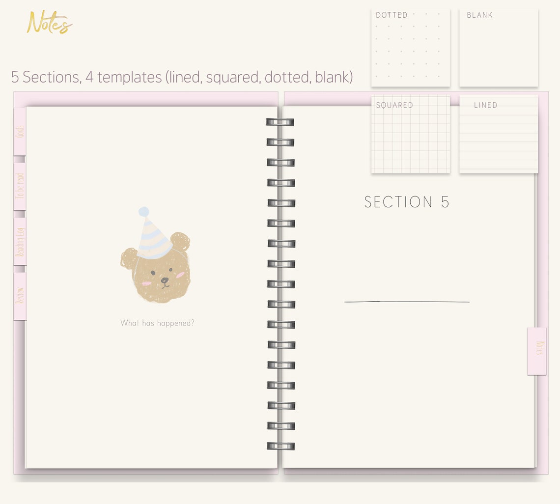 Reading Journal Template Goodnotes Free Reading Journal Template Goodnotes Free