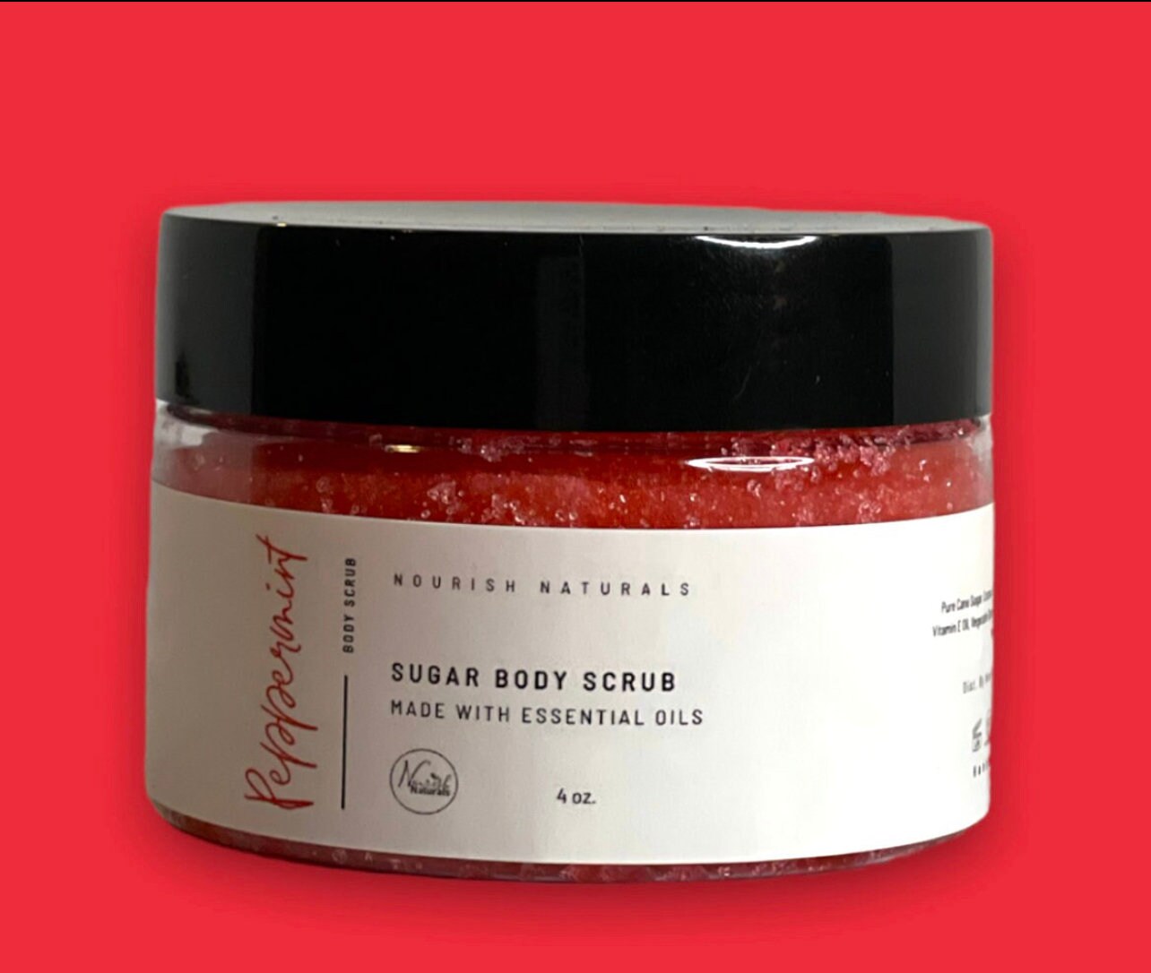 Peppermint Sugar Scrub