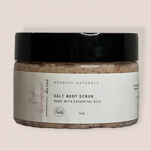 Grapefruit Infused Pink Himalayan Salt Scrub