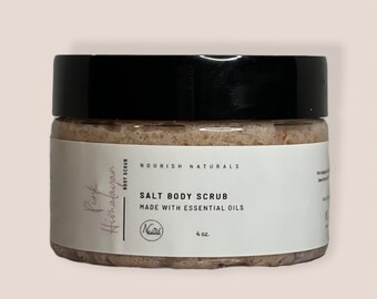 Grapefruit Infused Pink Himalayan Salt Scrub
