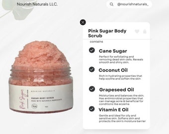 Pink Sugar Scented Body Scrub