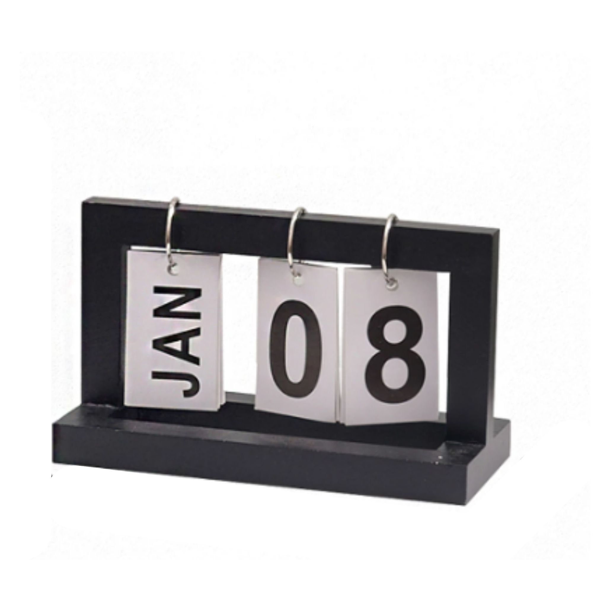 Wooden Desk Flip Calendar for Officehome Reusable Etsy