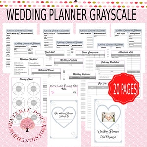 Wedding Planner Book, Wedding Planner, Wedding Template, Wedding ...