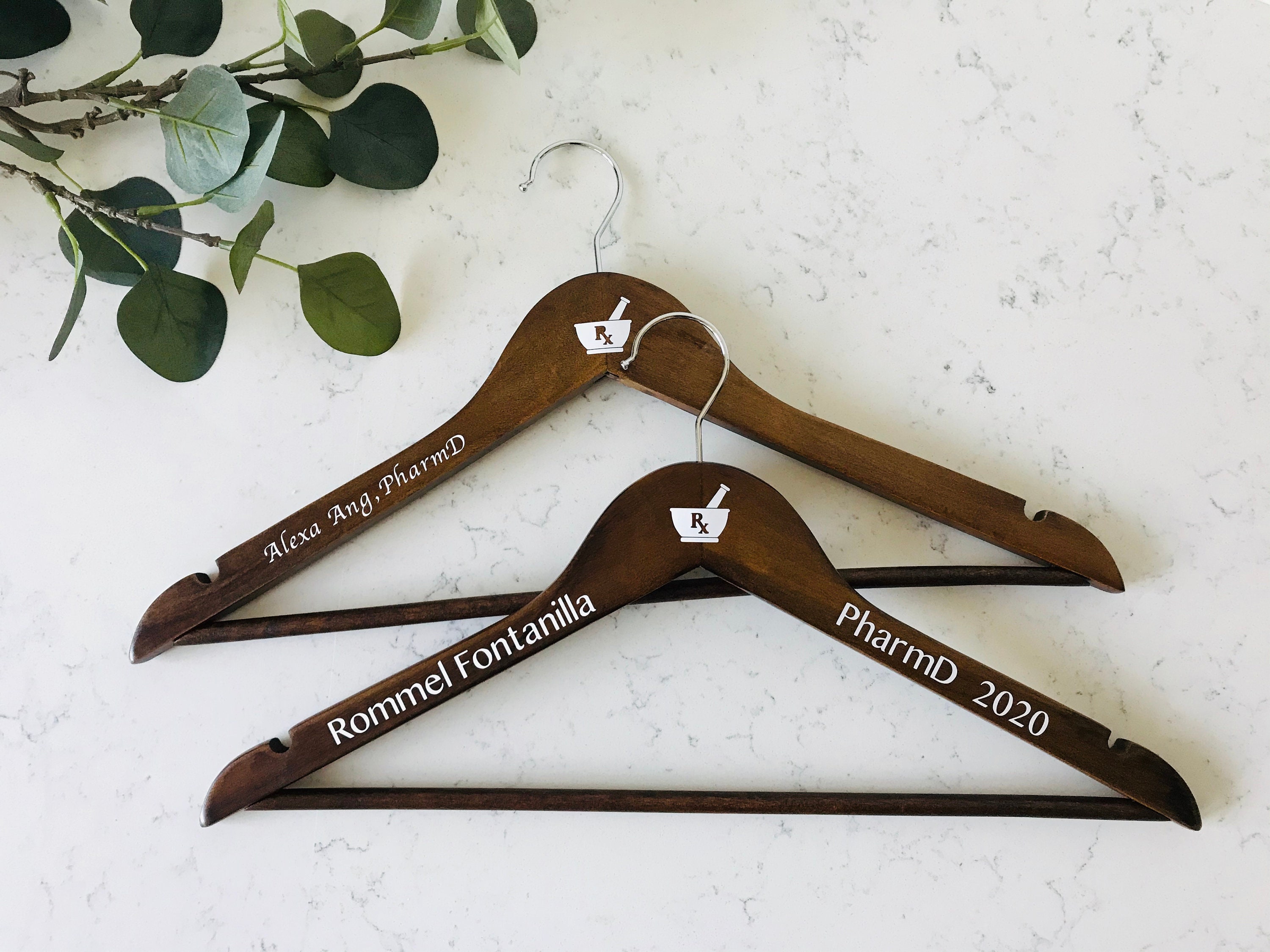 Rx Mortar and Pestle Personalized Decal for Wooden Hangerdiy Etsy