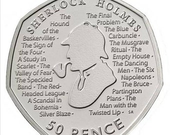 Sherlock Holmes 50p 2019