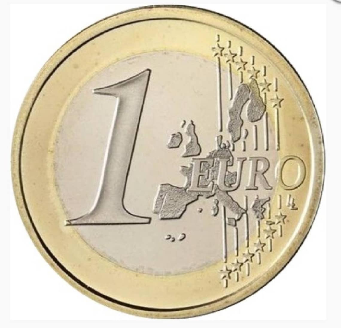 Piece De 1 Euro Rare Leonard Vinci 2002 Italy Bi-metallic 1 Euro Coin KM216 Leonardo Da Vinci | Etsy